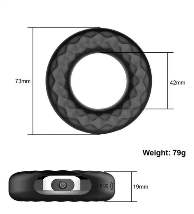 Anillo retardante con vibrador