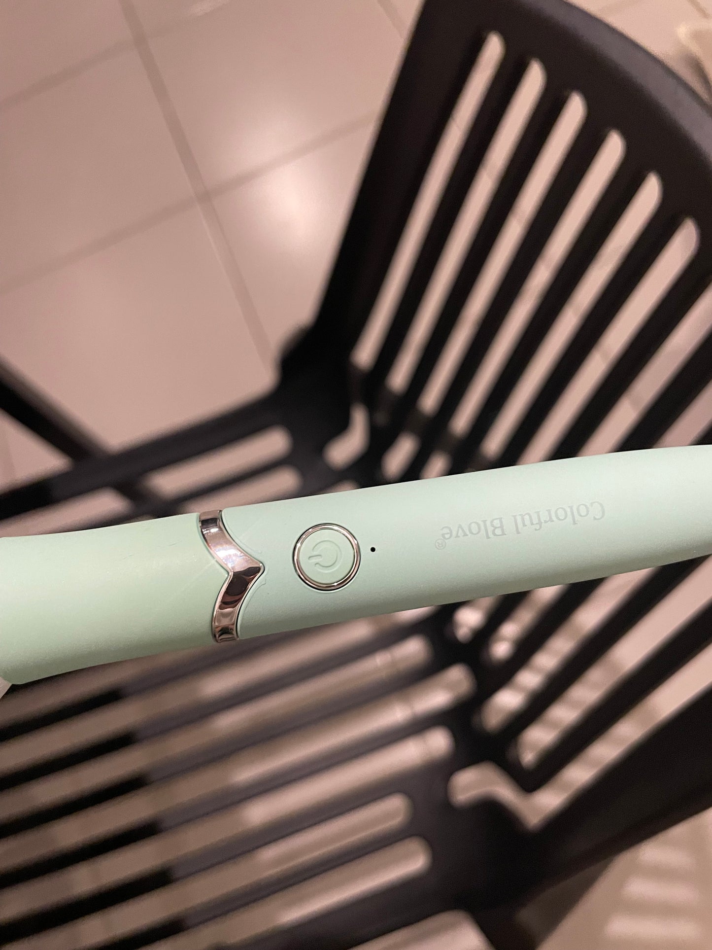 Brocha, dildo, y vibrador menta