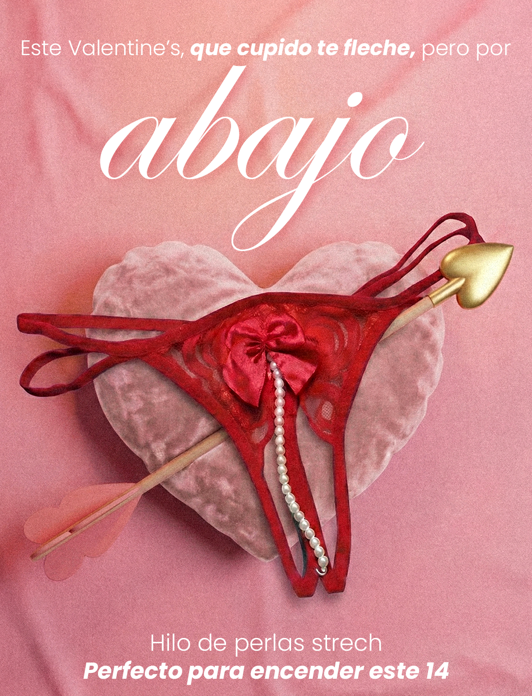 Hilo abierto con perlas / strech