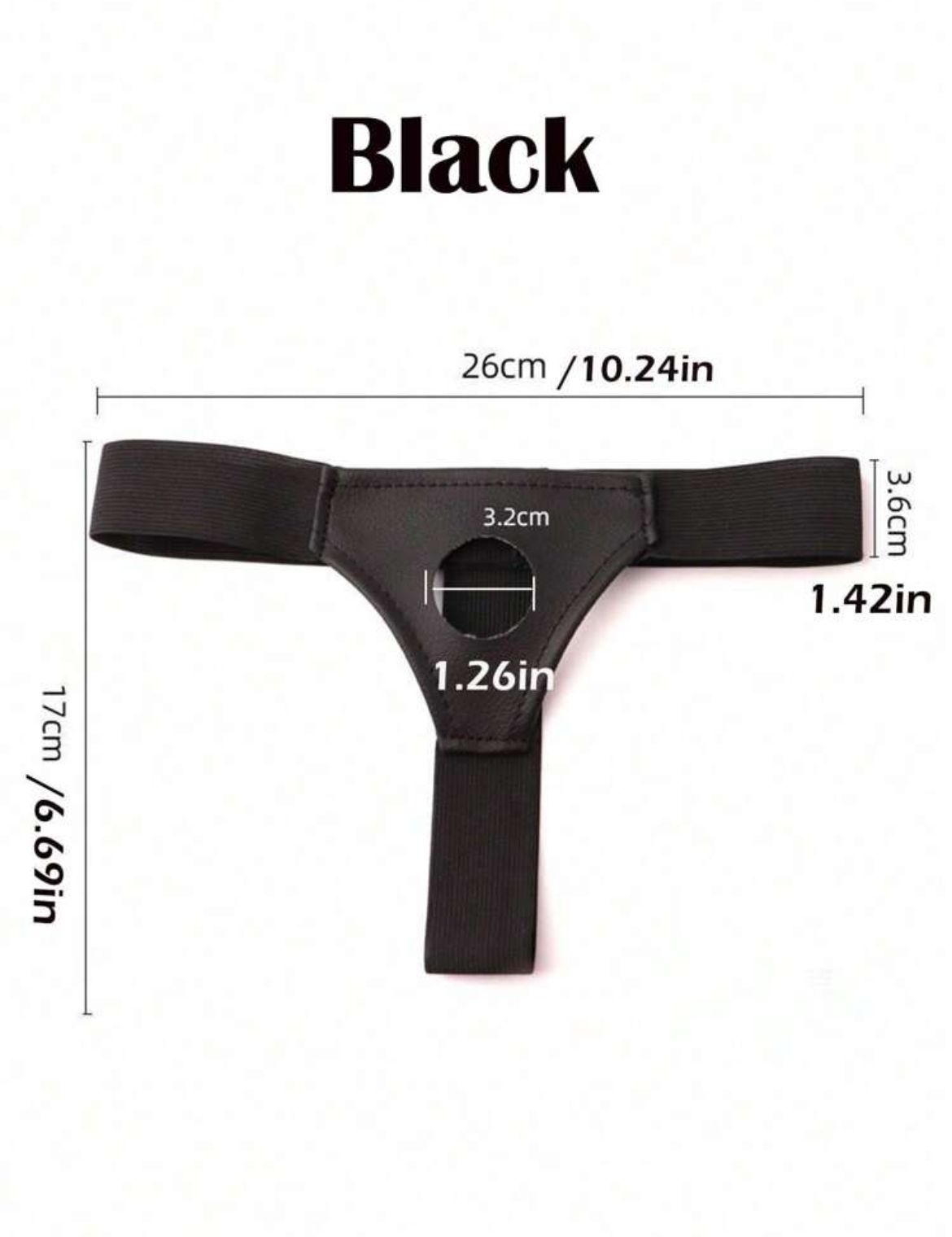 Arnes negro (bandas elasticas)
