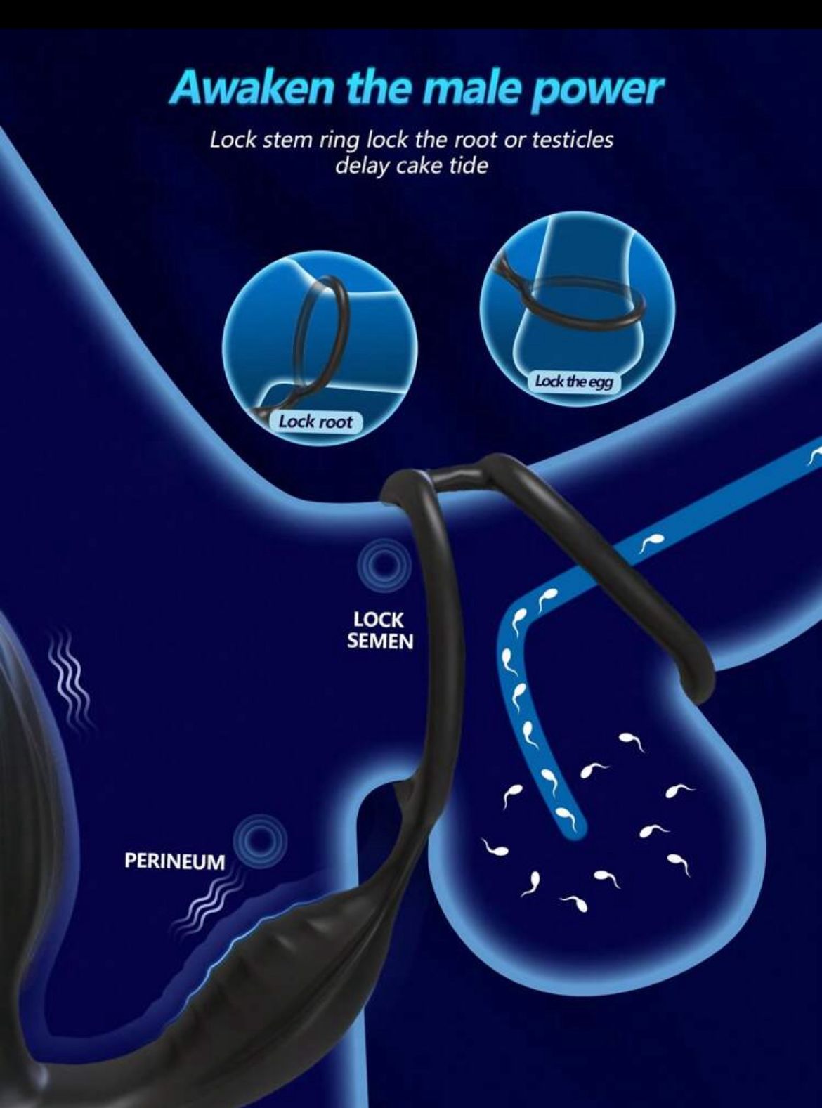 Retardante + plug gay con vibrador ( Bluetooth )