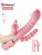 Baby lick 4 en 1 ( dildo + vibrador + estimula clit + estimula ano