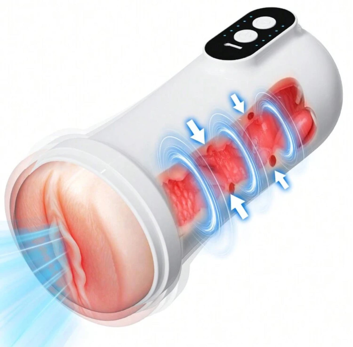 Masturbador masculino automático ice toy (manejo bluetooth)