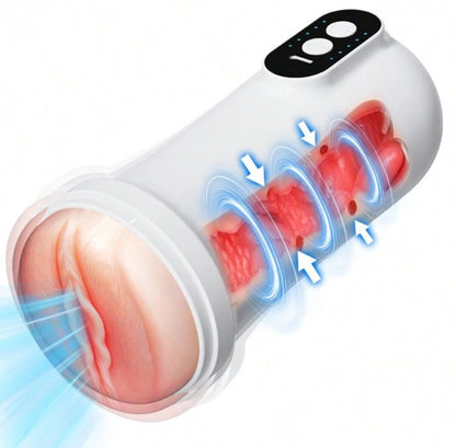 Masturbador masculino automático ice toy (manejo bluetooth)