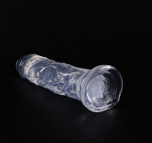 Jelly dildo L transparente de 21cm x 4cm