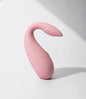Ballena vibrador recargable con colita estimuladora de clítoris