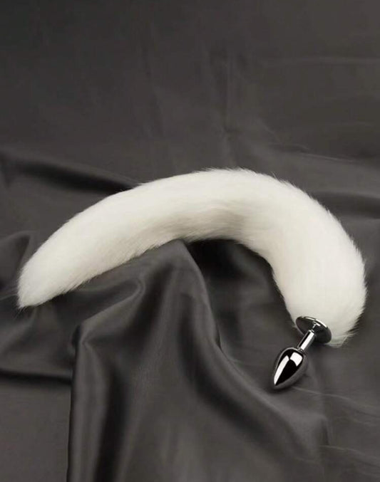 Plug colita de zorro polar