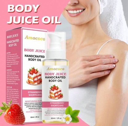 Body oil pastel de fresa