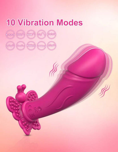 Butterly vibrador mini dildo