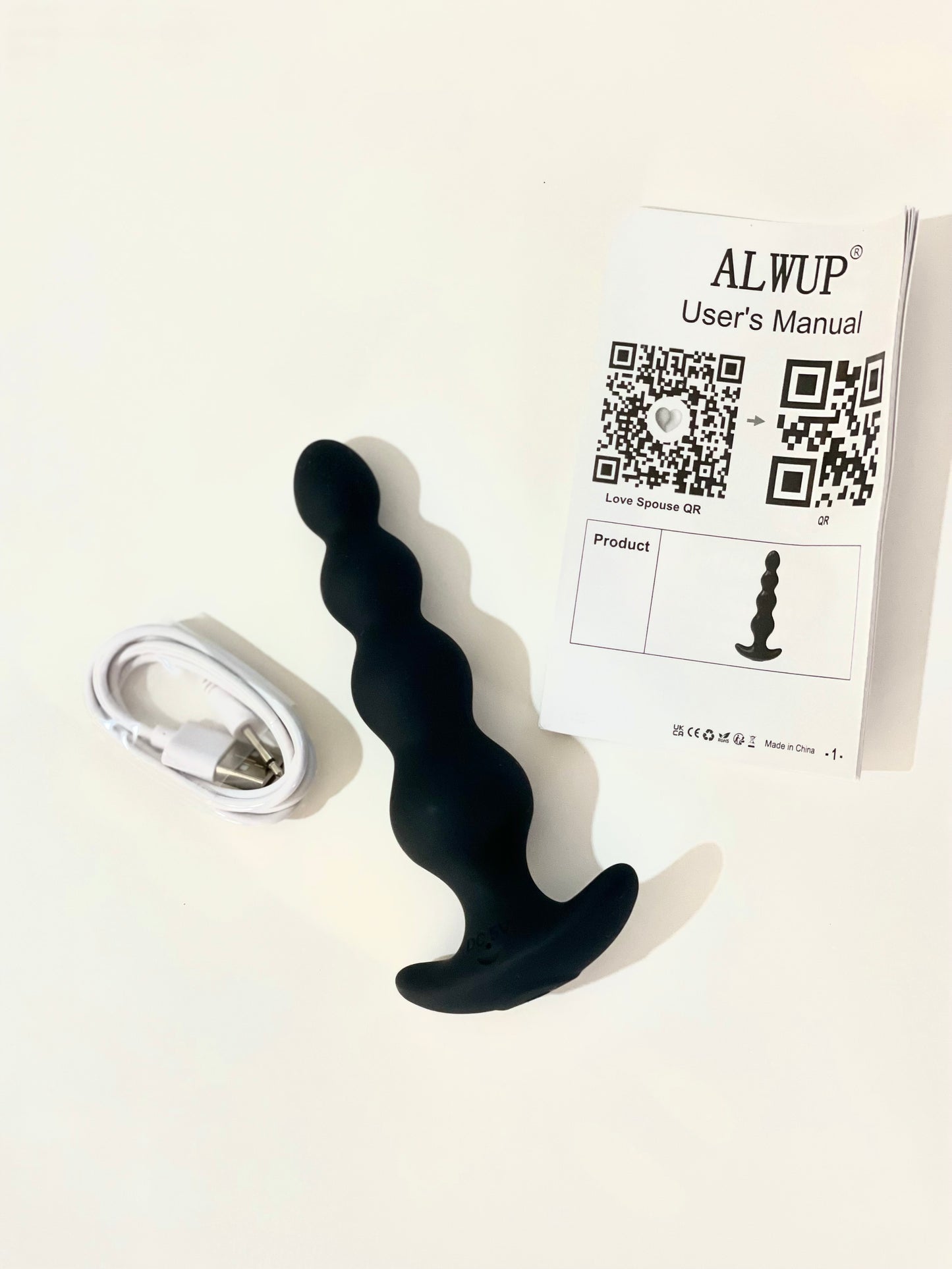 Plug y vibrador oruga bluetooth black Luhuria