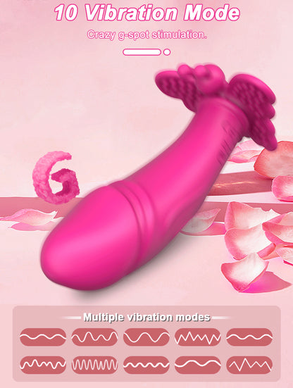 Butterly vibrador mini dildo