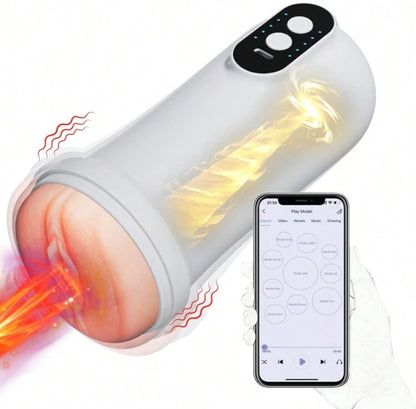 Masturbador masculino automático ice toy (manejo bluetooth)