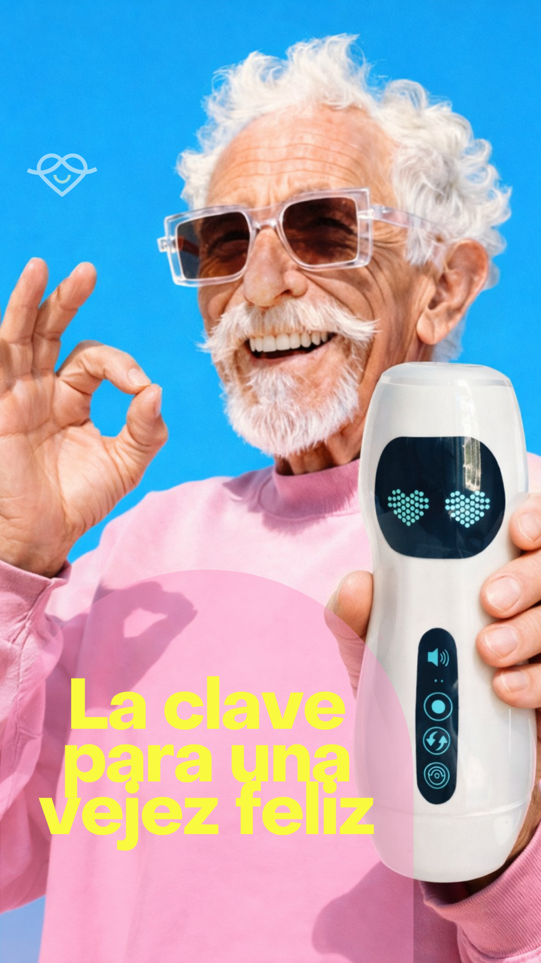 Copa masculina eléctrica recargable de vagina color blanco