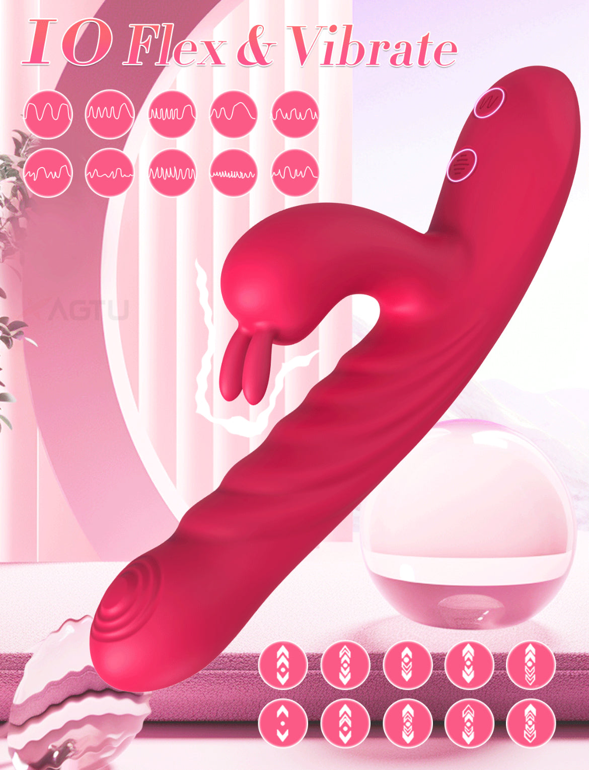 Dildo vibrador bunny funny maravilla
