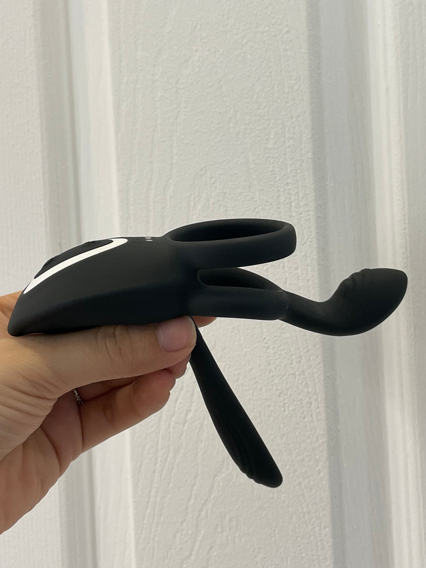 Opal retardante + estimulador anal + vibrador + estimulador de clítoris + control remoto