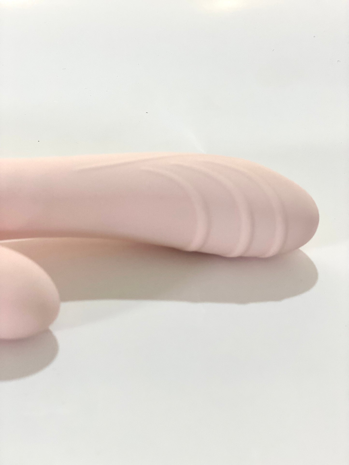 Dildo soft pink + vibrador + estimulador de clítoris