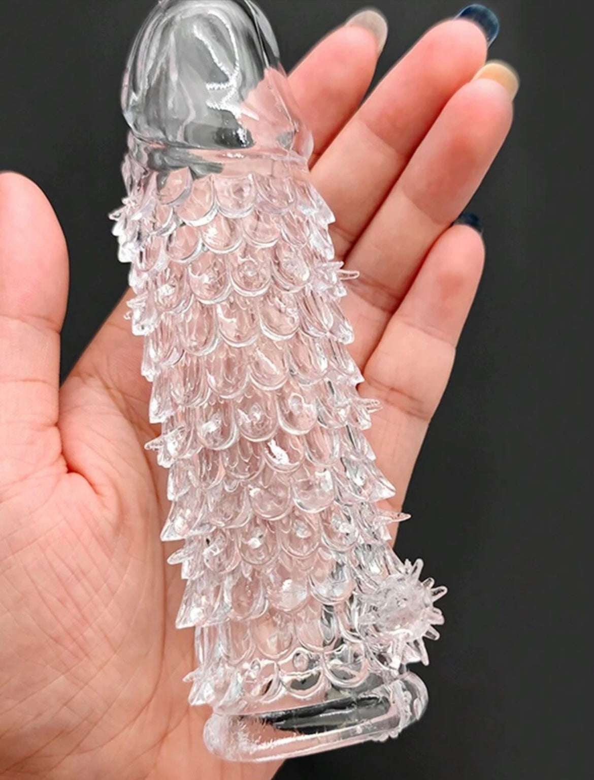 Funda mermaid texturizada para pene