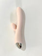 Dildo soft pink + vibrador + estimulador de clítoris