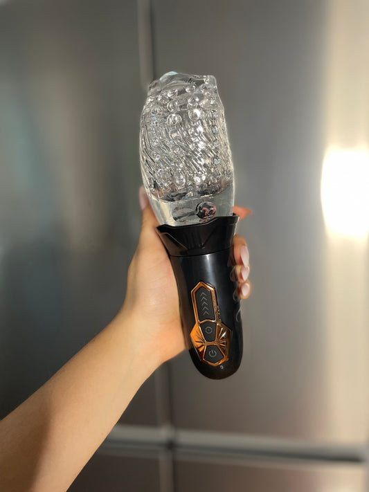 Copa giratoria masturbador masculino