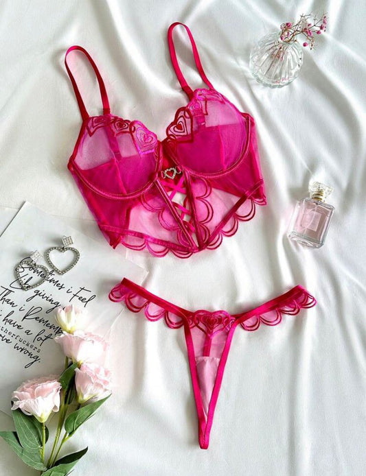 Lenceria fucsia