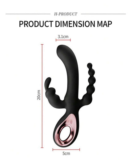 Consolador black bunny