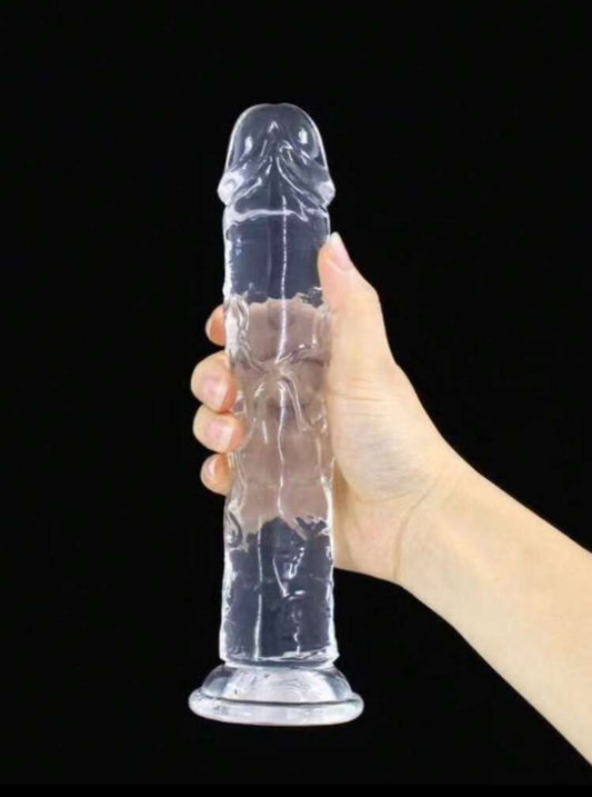 Jelly Dildo transparente XL (21cm)