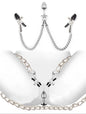 Cadena con pinzas+ aro + plug