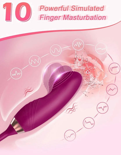 Flor de succión + vibrador