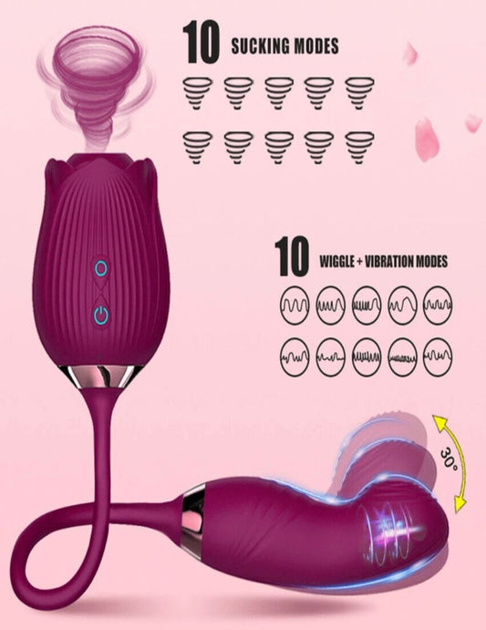 Flor de succión + vibrador